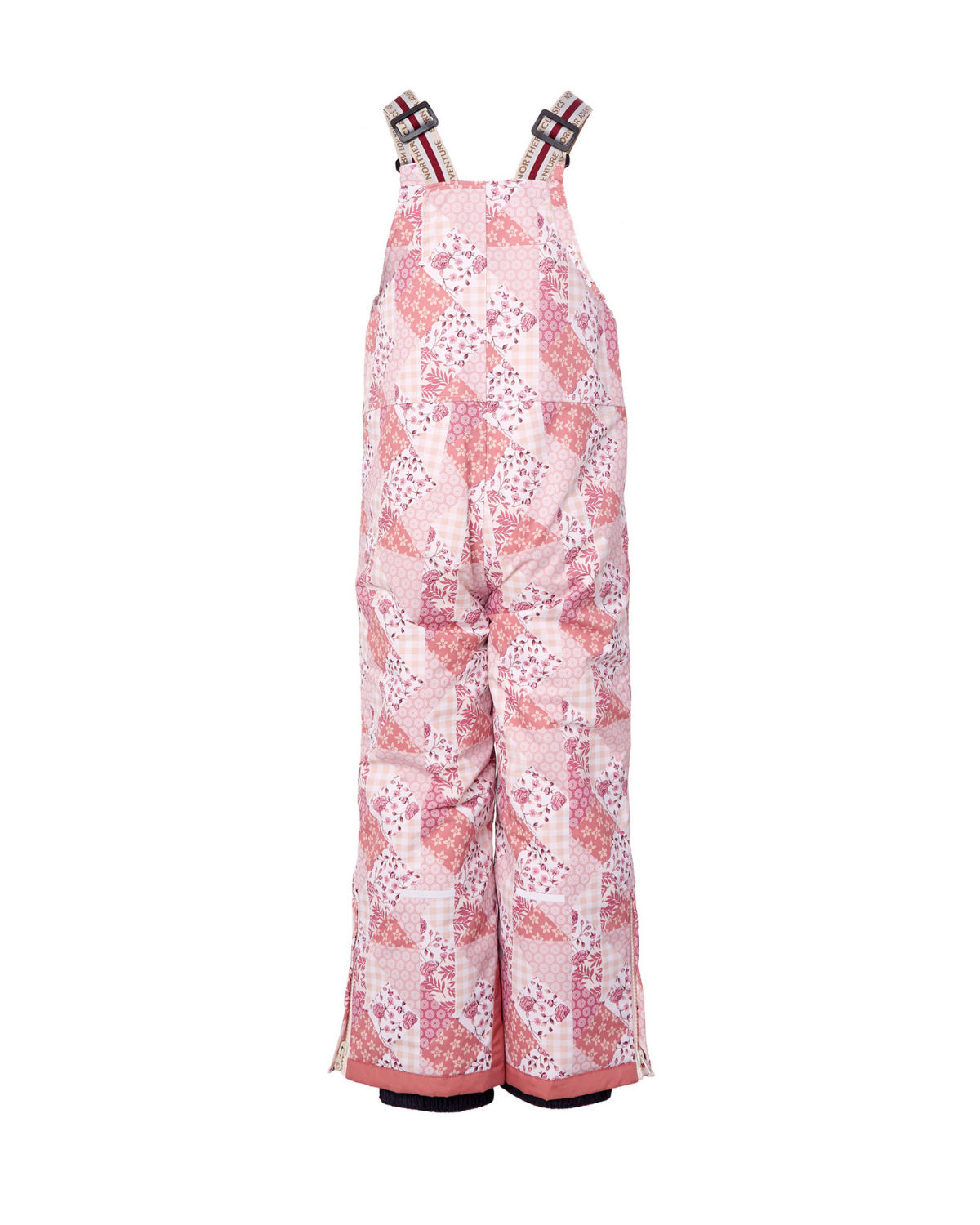 Kids Patchwork Bib Snow Pant