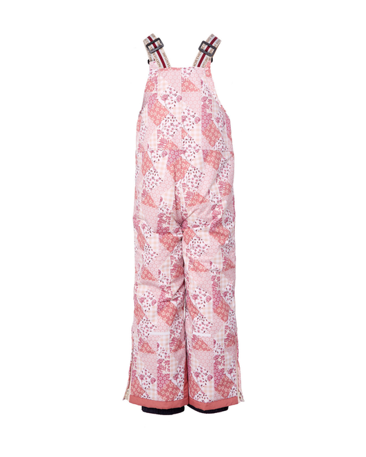 Kids Patchwork Bib Snow Pant
