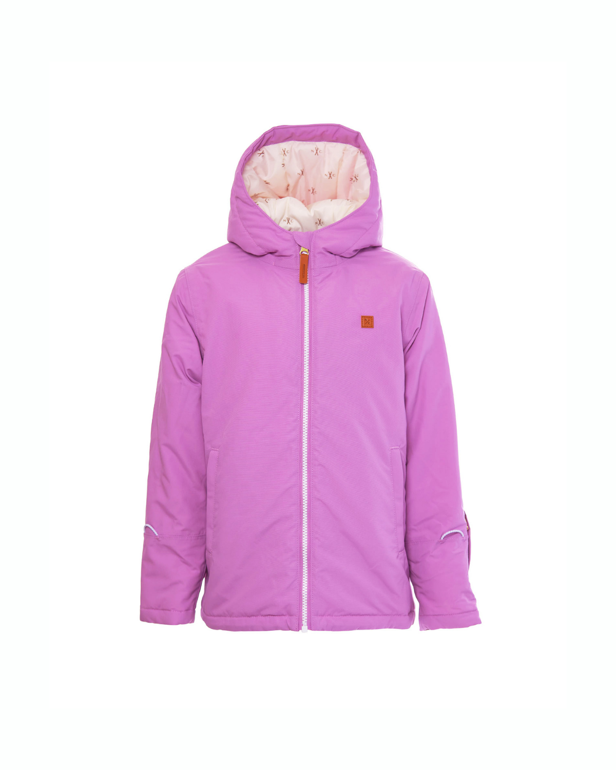 Kids Winter Coat in Pink Lavender