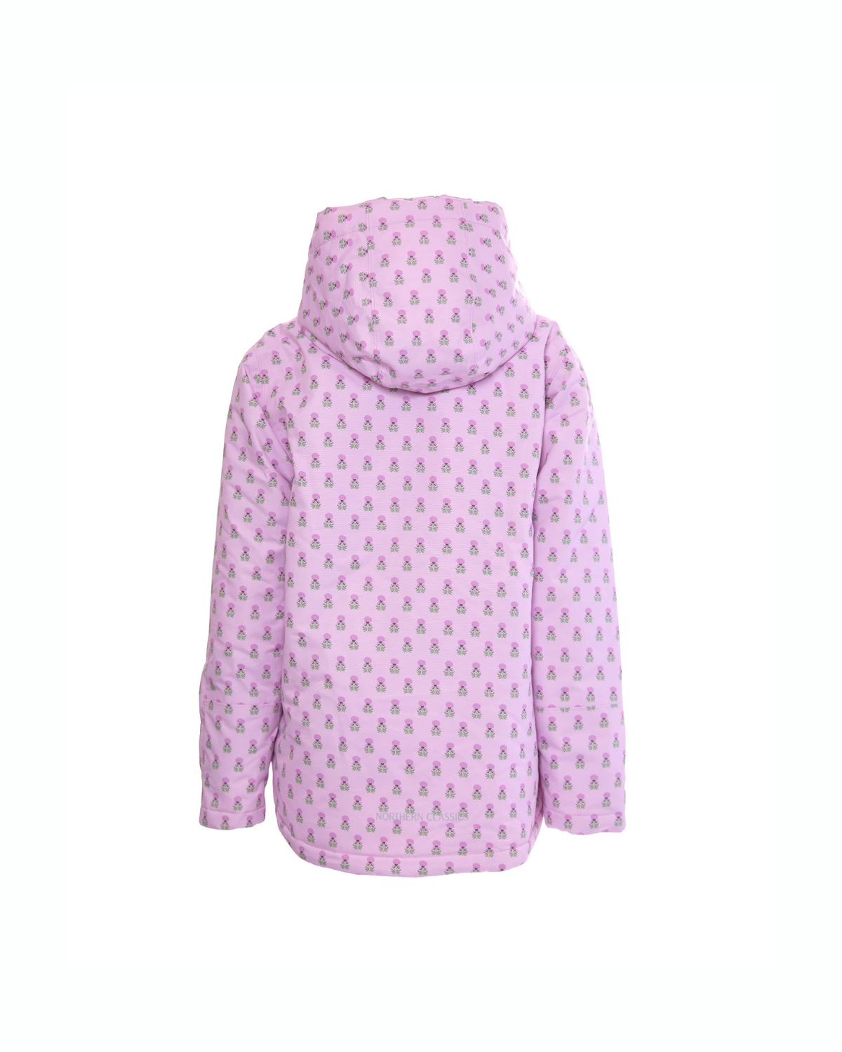 Kids Winter Coat in Pink Marigold