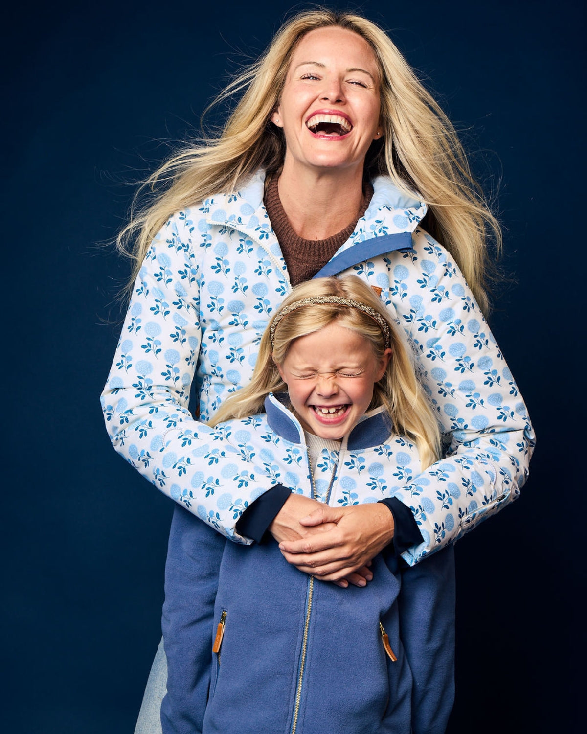Women's Winter Coat in Hydrangea