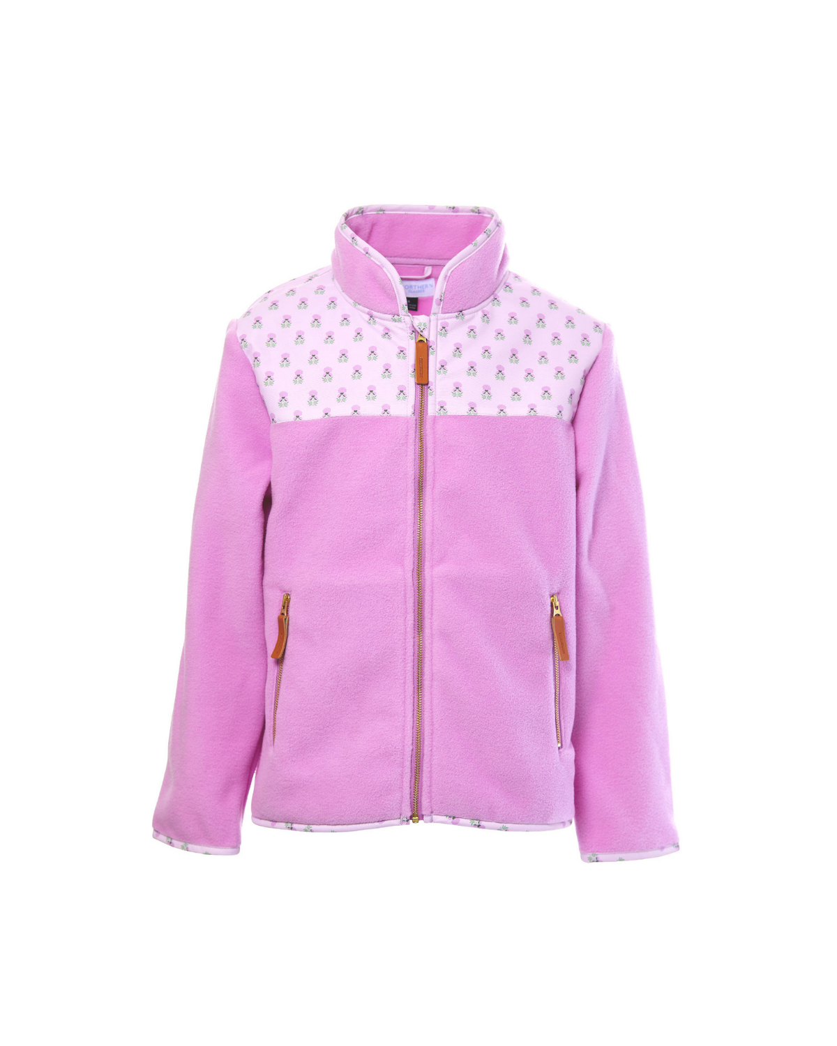 Kids Fleece Jacket in Pink Lavender