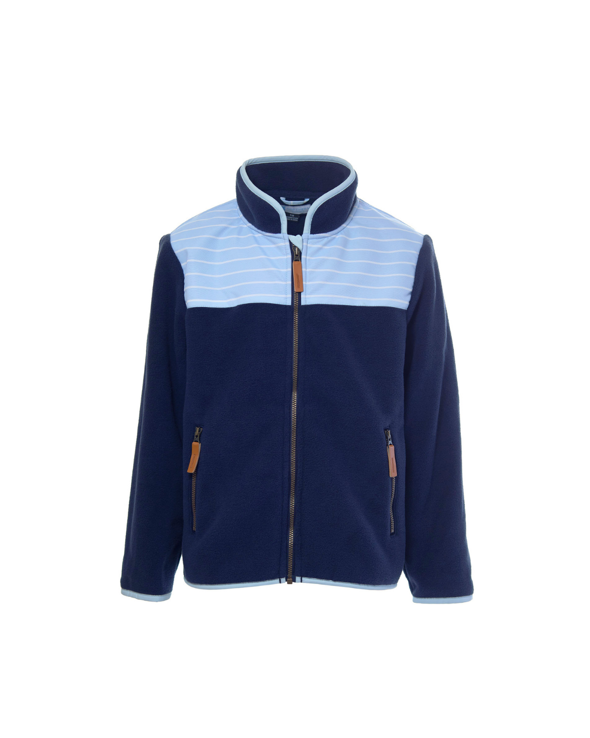 Kids Fleece Jacket in Navy Blue