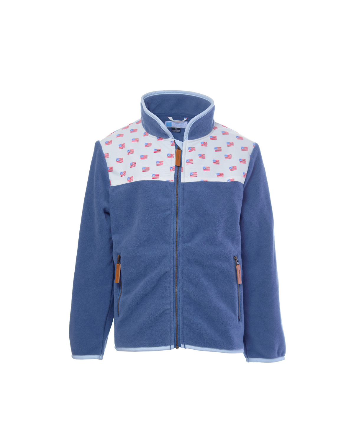 Kids American Flag Fleece Jacket