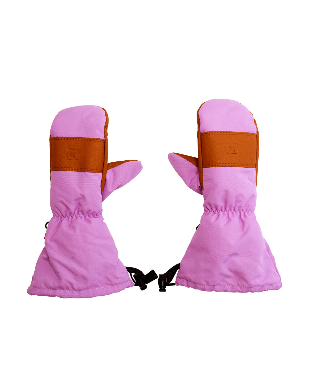 Kids Waterproof Ski Mitten in Pink Lavender