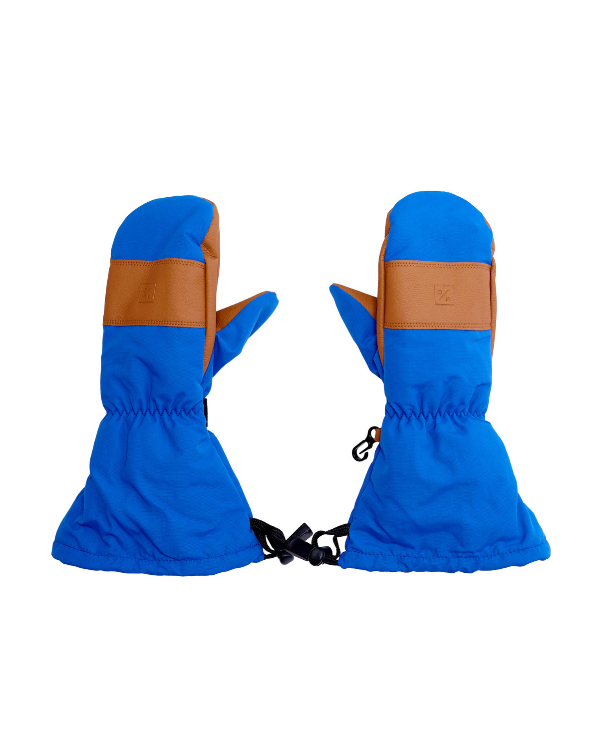 Kids Waterproof Ski Mitten in Varsity Blue