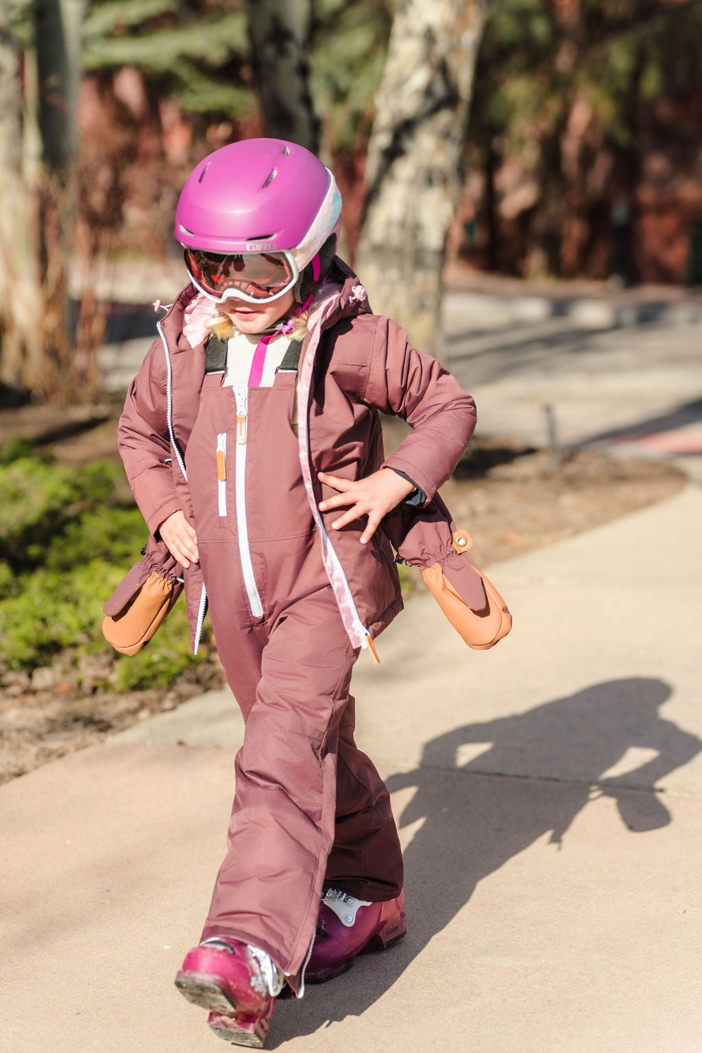 Toddler Snow Bibs Kids' Waterproof Snow Bib Pants Insulated Ski