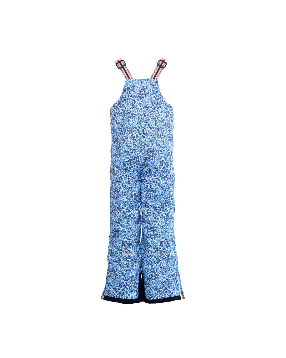 Kids Snow Pant in Blue Ditsy Floral