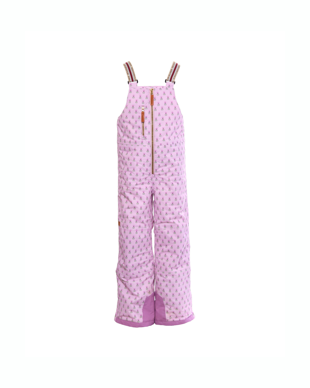 Kids Snow Pant in Pink Marigold