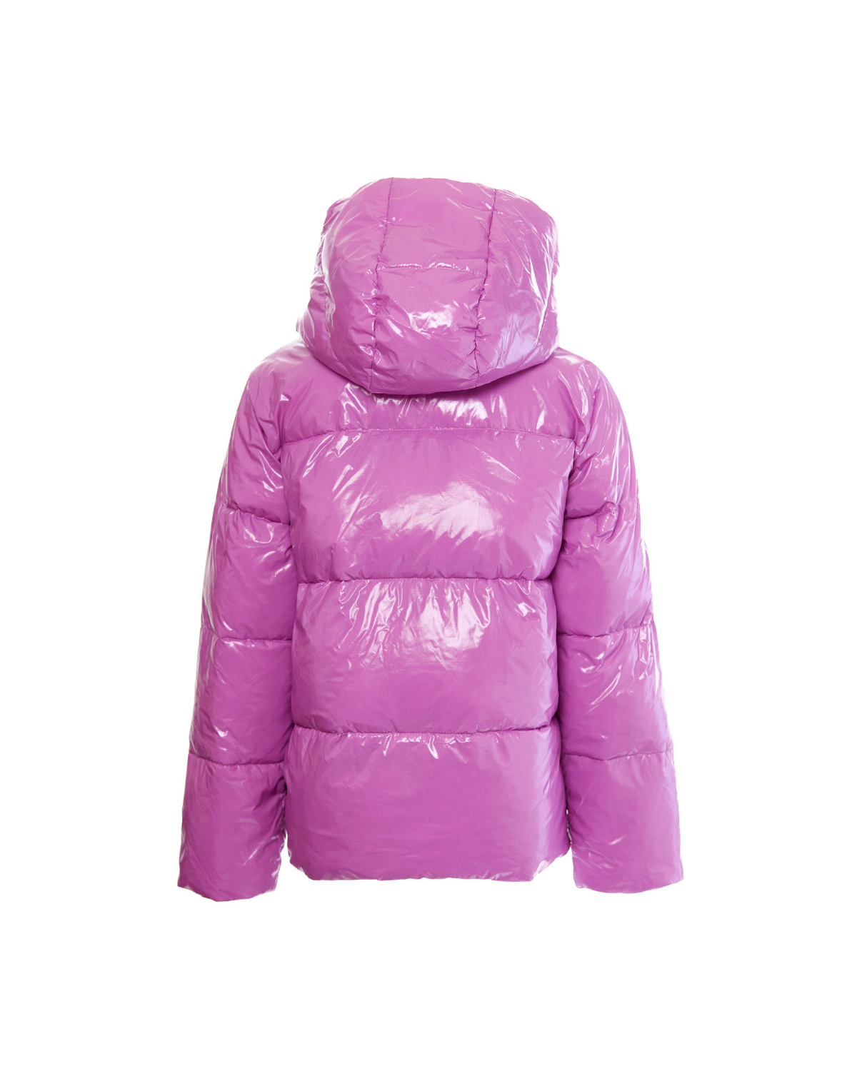 Kids Ultra Puff Coat in Hi-Gloss Pink Lavender