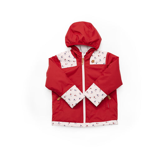 The Whistler Coat in Red